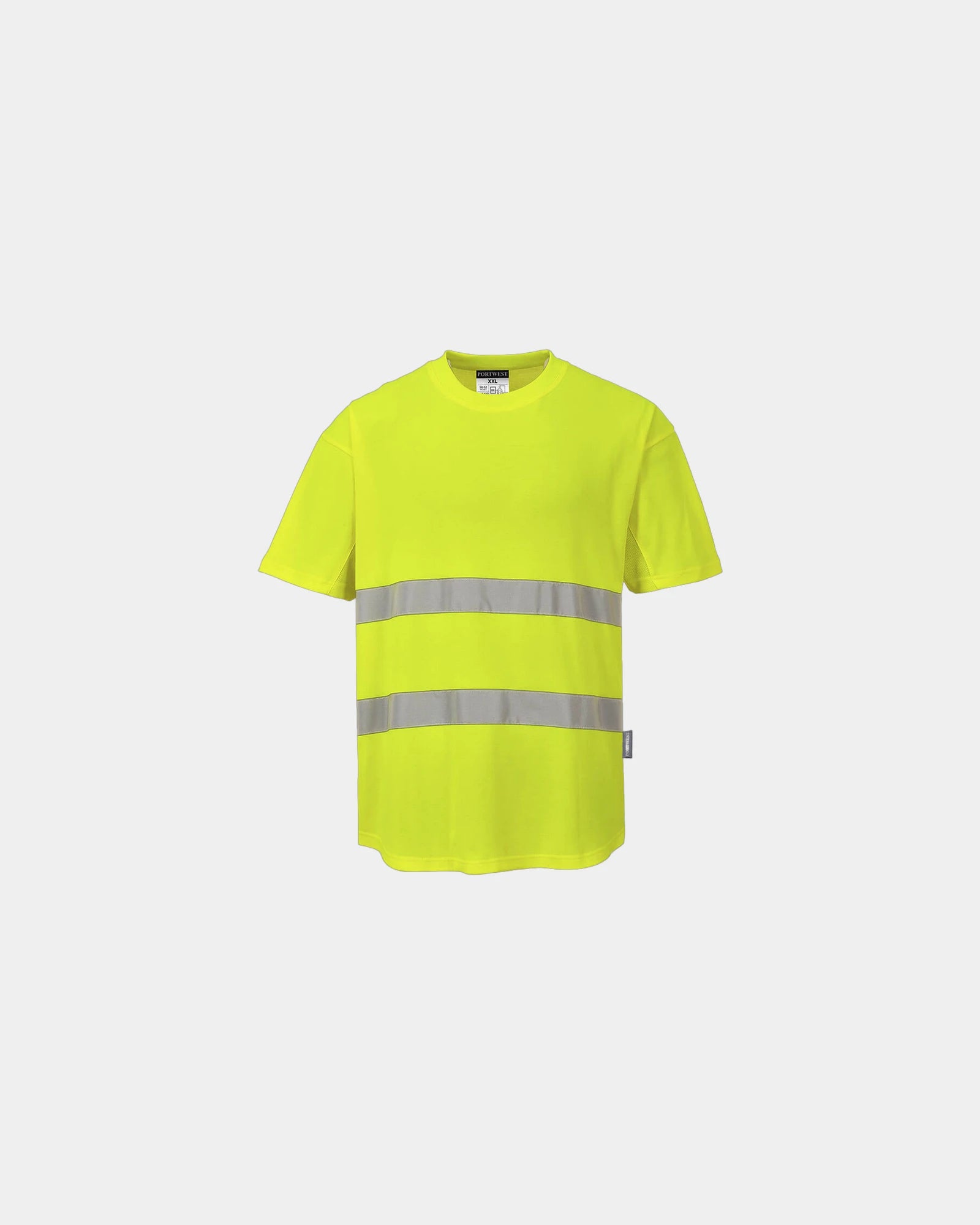 T-Shirt atmungsaktiv Portwest zum Personalisieren - Gelb